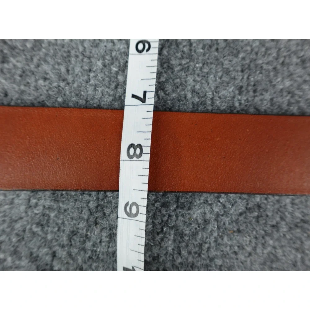 Nixon Americana Belt II‎ Full Grain Leather Brown Size M Mens